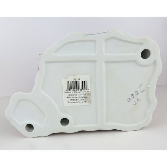 Holiday Time Oak Brooke Antiques Porcelain Lighted Building Village House 2000 - Picture 9 of 14